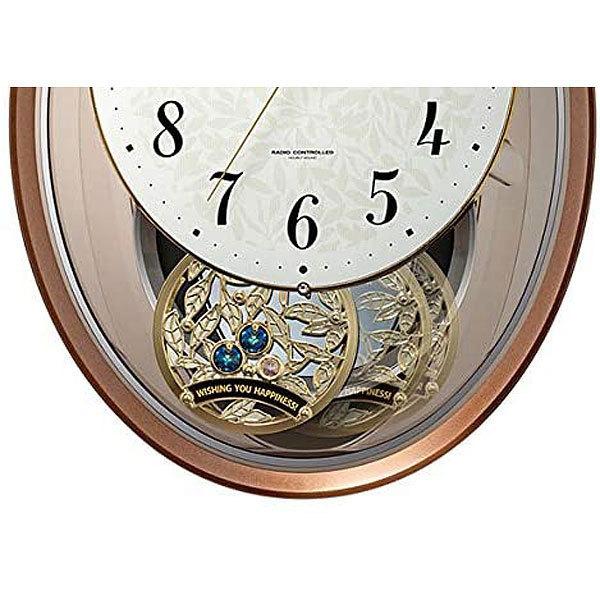 リズム 電波掛時計 からくり 4MN555RH06 スモールワールドエアルN リズム製品情報 | 4MN555RH06