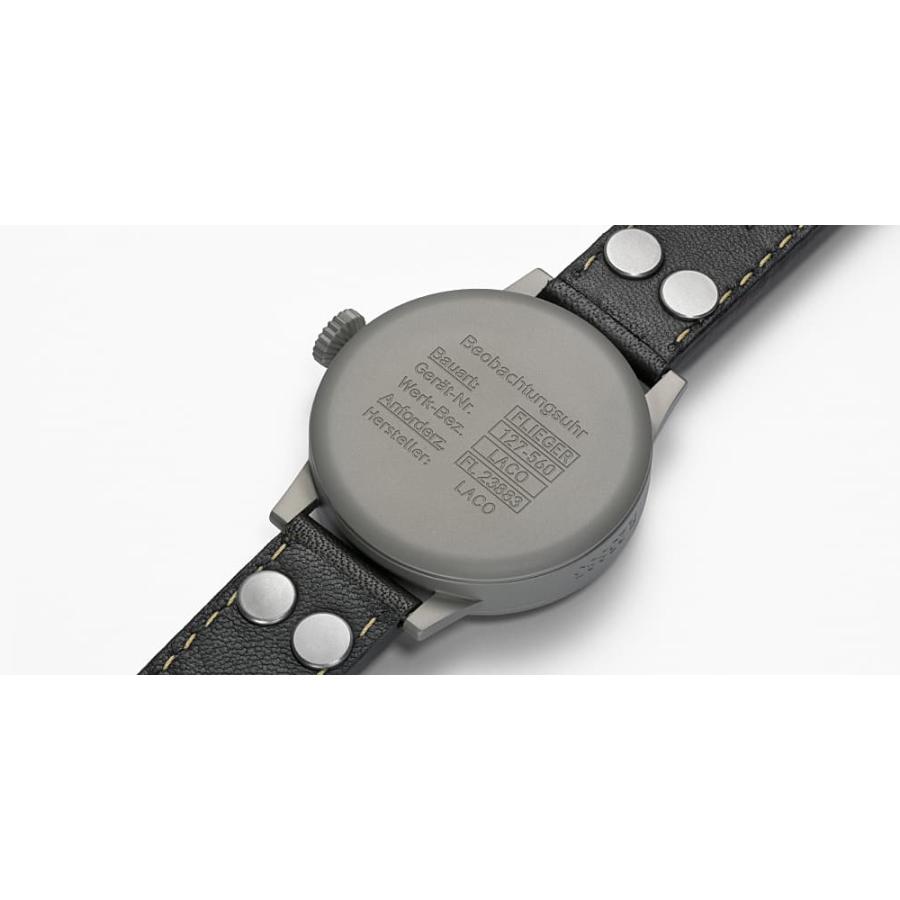 ラコ メンズ腕時計 Laco 862094 ORIGINAL PILOT Heidelberg オリジナル パイロット ハイデルベルグ 自動巻 オートマチック｜sophias｜03