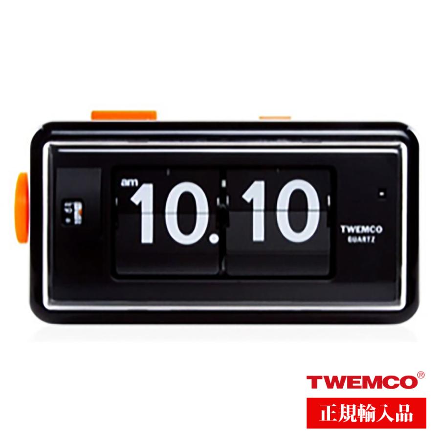 TWEMCO トゥエンコ パタパタ時計 （フリップ クロック） 置き時計 AL