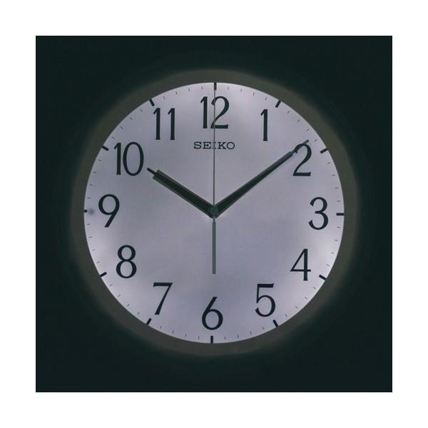 SEIKO　セイコー　電波掛け時計　KX203B 夜でも見える SEIKO セイコー 電波 掛け時計 KX203B 夜でも見える ライト 全面
