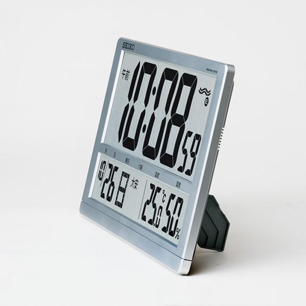 SEIKO デジタル電波置時計 温度湿度計　SQ433S SEIKO セイコー 電波 デジタル時計 SQ433S 温度湿度 六曜表示 掛