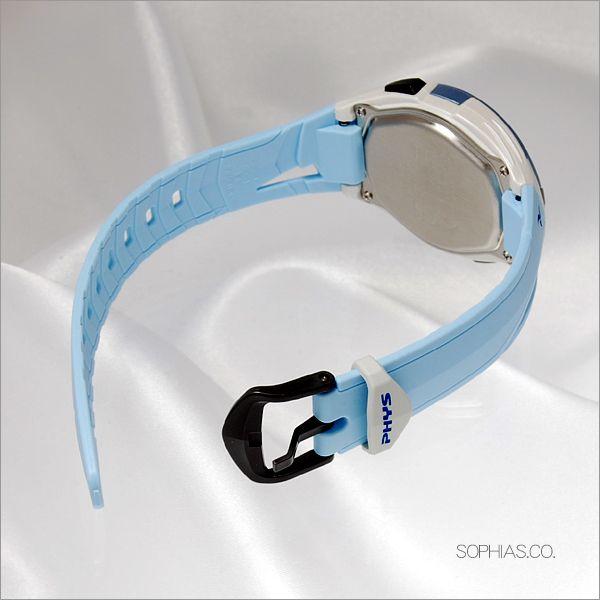 カシオ フィズ STR-300J-2CJF ブルー 電池寿命10年モデル アスリート用腕時計 長期保証3年付｜sophias｜03