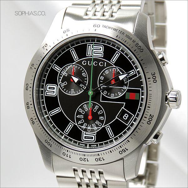 GUCCI グッチ 腕時計 YA126205 G タイムレス クロノグラフ