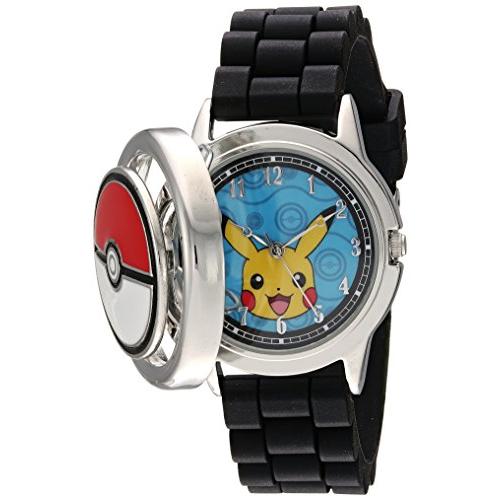 Pokemon メンズ カジュアルウォッチ クオーツ メタル＆シリコン 