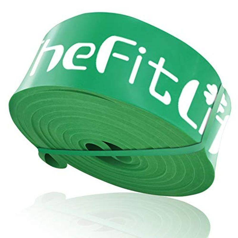TheFitLife トレーニングチューブ 筋トレチューブ グリーン 100%正規品 贈与 懸垂チューブ