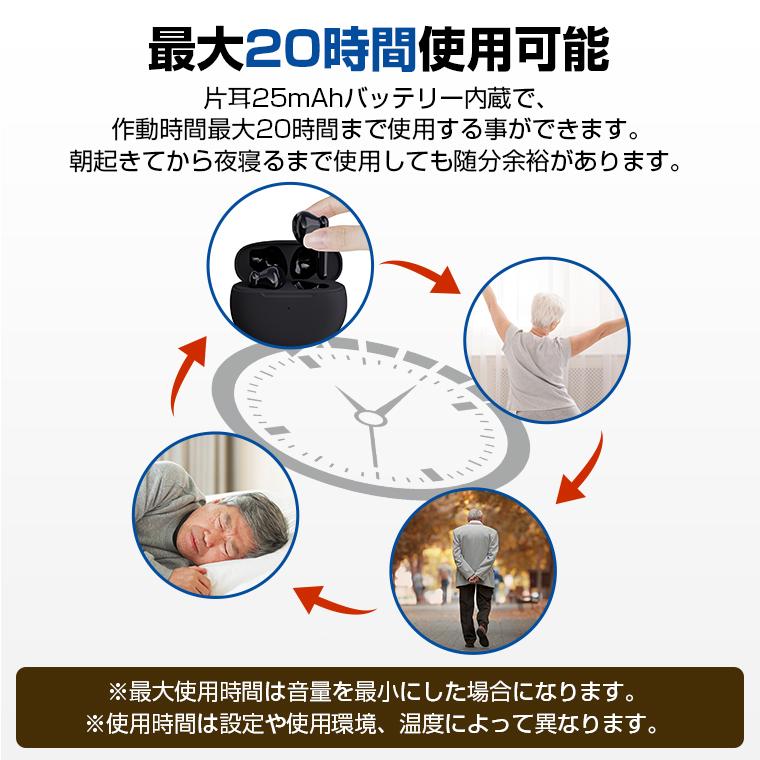 未使用 Auyeetek高齢者集音器 bluetooth イヤホン 充電式 Amazon.co.jp: aiwa集音器 充電式集音器 高齢者向け Bluetooth