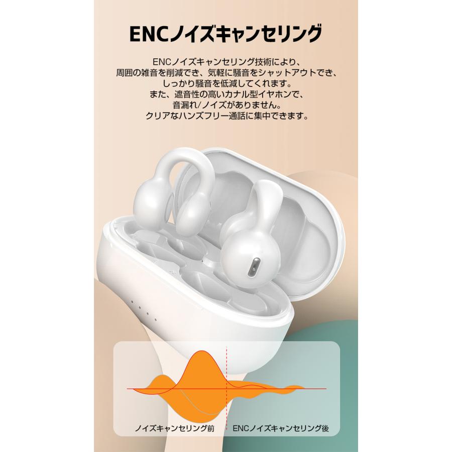 空気伝導 ワイヤレス イヤホン Bluetooth 5.3 耳が痛くない Hi-Fi高