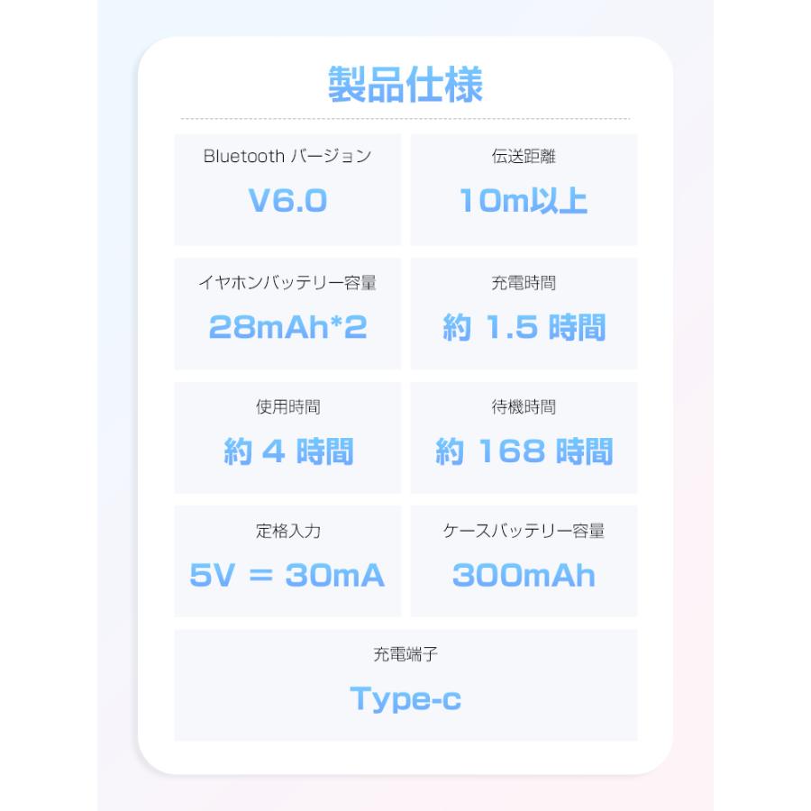 3,580円→2,480円12時間特売】ワイヤレスイヤホン イヤホン iphone