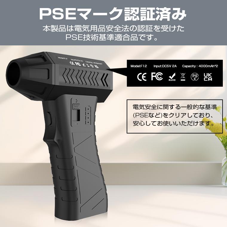 電動エアダスター 超強力 充電式 小型 エアダスター ブロワー ジェット