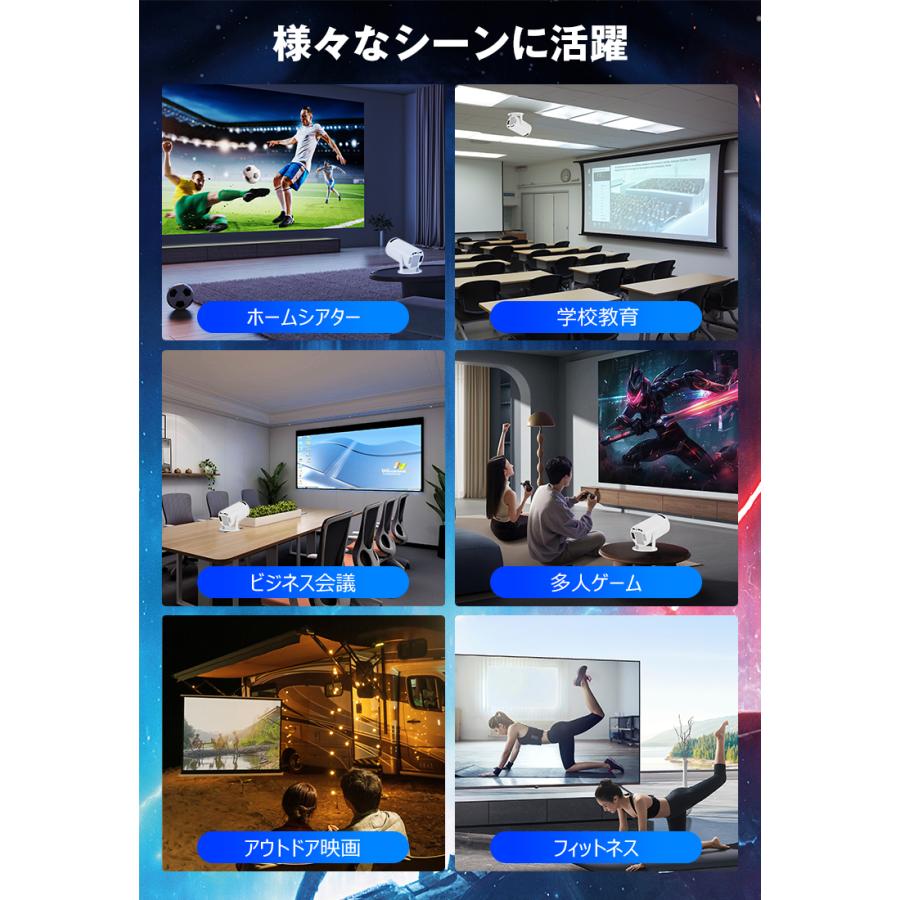 10,980円→9,280円6時間特売 】HY300 プロジェクター 家庭用 軽量 本体