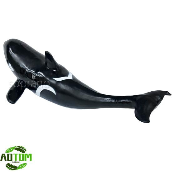 アオトモ 海洋生物フィギュア ビニールモデル シャチ FK ビックサイズ