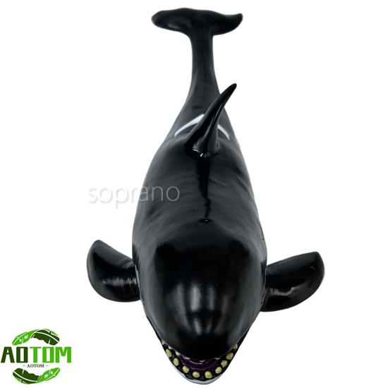 アオトモ 海洋生物フィギュア ビニールモデル シャチ FK ビックサイズ