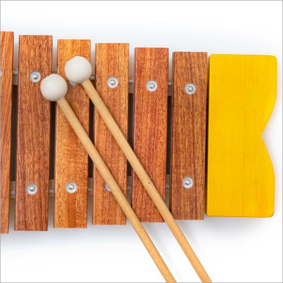 ボーネルンド おさかなシロフォン黄 木琴 イエロー : ソプラノ