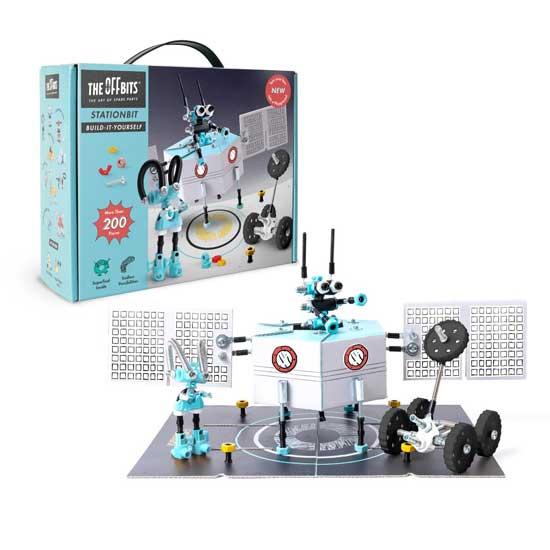 ボーネルンド オフビッツ 宇宙ステーション ロボット ミニカー 組立DIYキット ネジ遊び THE OFF BITS | ボーネルンド