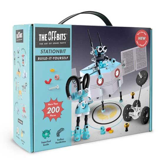 ボーネルンド オフビッツ 宇宙ステーション ロボット ミニカー 組立DIYキット ネジ遊び THE OFF BITS | ボーネルンド | 05