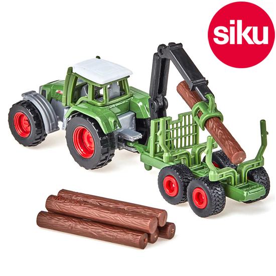 ボーネルンド（Bornelund） Siku ジク 輸入ミニカー 1645 材木運搬車付