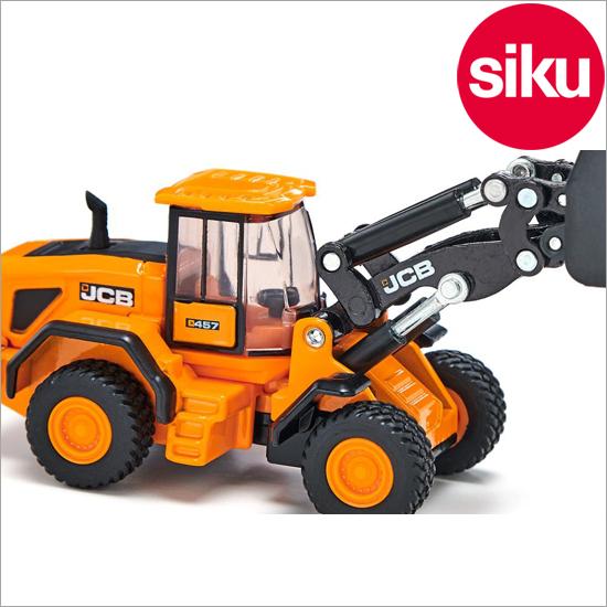 siku 働く車ホイールローダーバックホーローダー