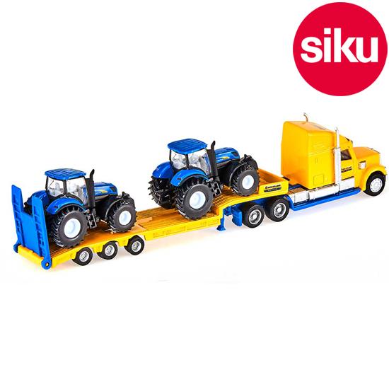 新品sikuトラクターセット1/87 ボーネルンド Siku ジク 輸入ミニカー 1805 ニューホランド