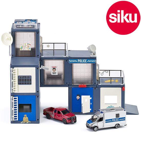 【ぴ】ジク　警察署　ポリスステーション　SIKU WORLD SK5510 Amazon.co.jp: ジク (SIKU) SIKU WORLD 警察署 3歳頃から SK5510