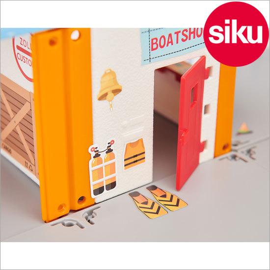 ボーネルンド Siku ジク 輸入ミニカー 5512 siku world ジクワールド 港町の画像