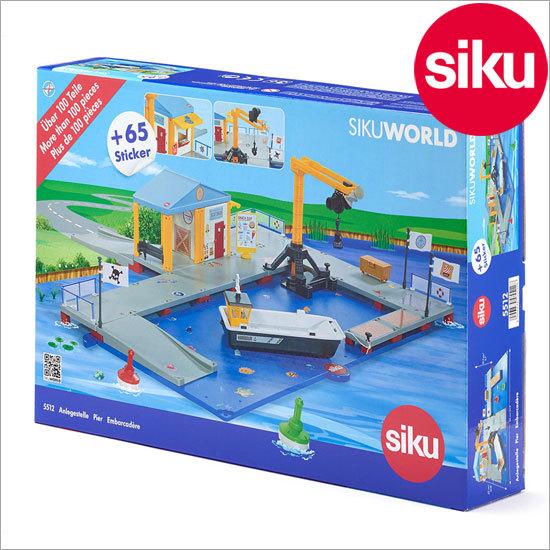 ボーネルンド Siku ジク 輸入ミニカー 5512 siku world ジクワールド 港町の画像