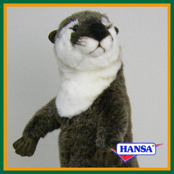 HANSA ハンサ ぬいぐるみ 3320 カワウソ かわうそ リアル 動物