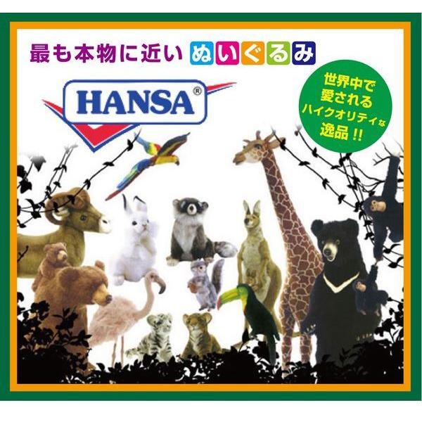 ポイント10倍 期間限定 HANSA ハンサ ぬいぐるみ 3579 レッサーパンダ レッドパンダ リアル 動物｜soprano｜04