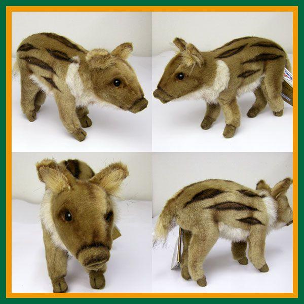 HANSA ハンサ ぬいぐるみ 4853 イノシシの仔 猪 いのしし うり坊