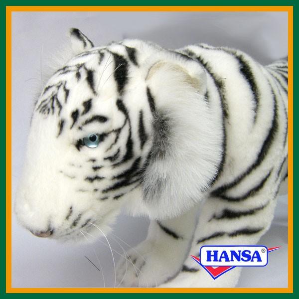 HANSA ハンサ ぬいぐるみ 5333 ホワイトタイガー 虎 とら 白 タイガー リアル 動物_3