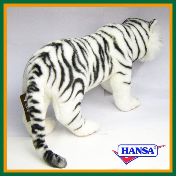 HANSA ハンサ ぬいぐるみ 5333 ホワイトタイガー 虎 とら 白 タイガー リアル 動物_5