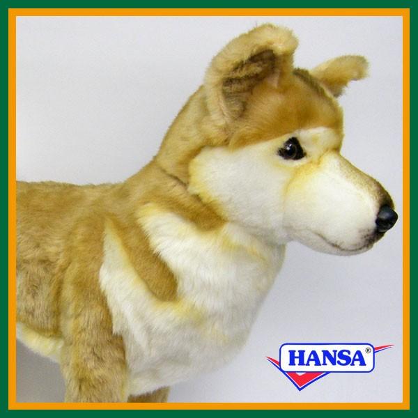 HANSA ハンサ ぬいぐるみ 6345 柴犬 犬 イヌ リアル 動物