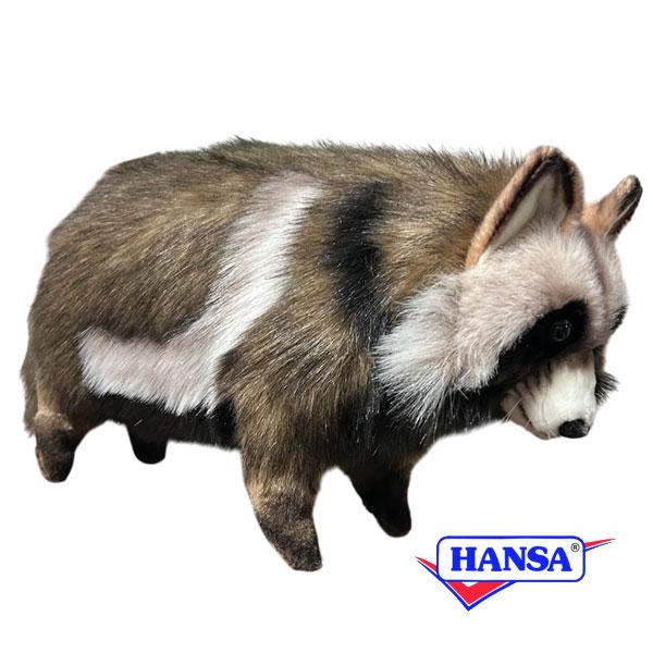 HANSA ハンサ ぬいぐるみ 7256 タヌキ 狸 たぬき リアル 動物
