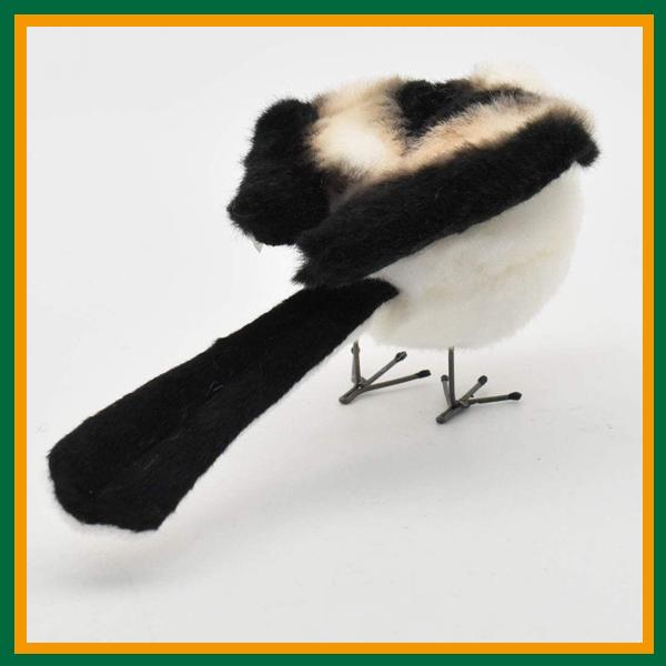 HANSA ハンサ ぬいぐるみ 7638 シマエナガ 野鳥 エナガ リアル 鳥