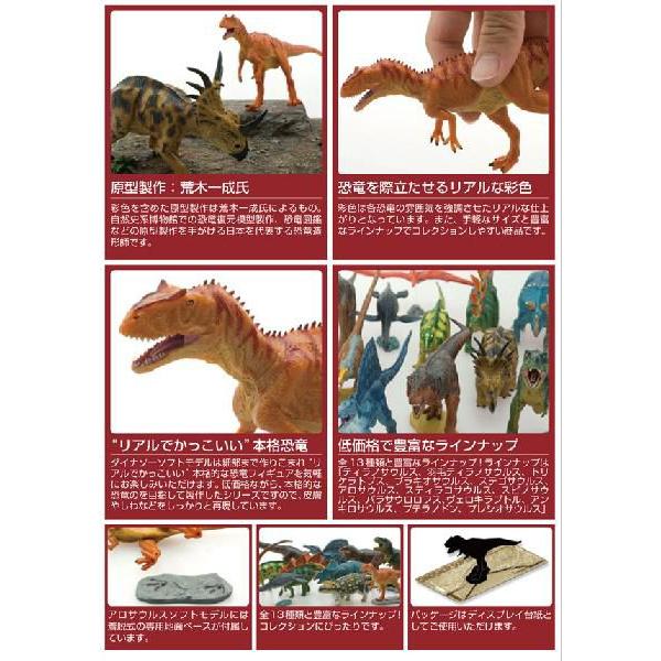 ポイント10倍 期間限定 フェバリット 恐竜フィギュア ダイナソー ソフトモデル アロサウルス｜soprano｜04