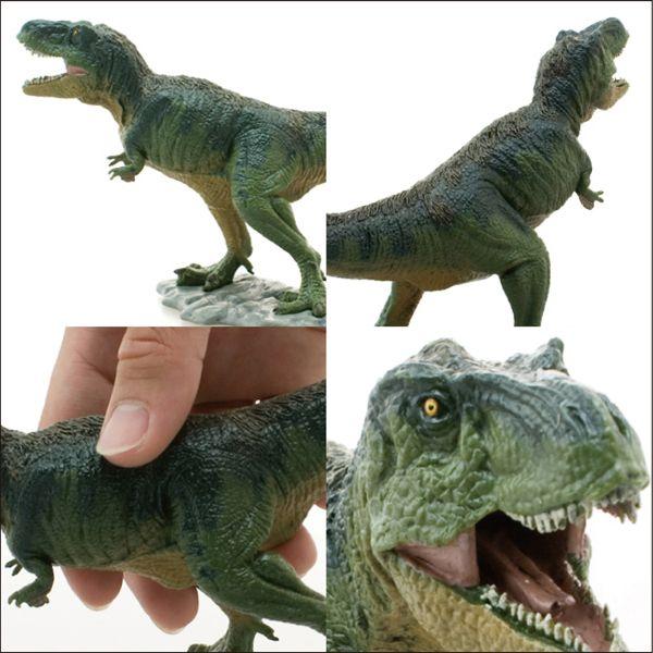 フェバリット社 恐竜 ティラノサウルス 模型 フィギュア 恐竜フィギュアの新時代へ「ティラノサウルス ビニールモデル マスター