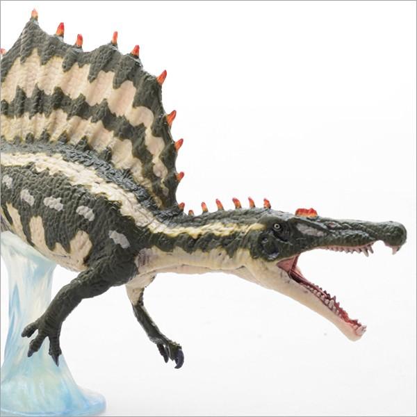 フェバリット 恐竜フィギュア ダイナソー ソフトモデル スピノサウルス 遊泳