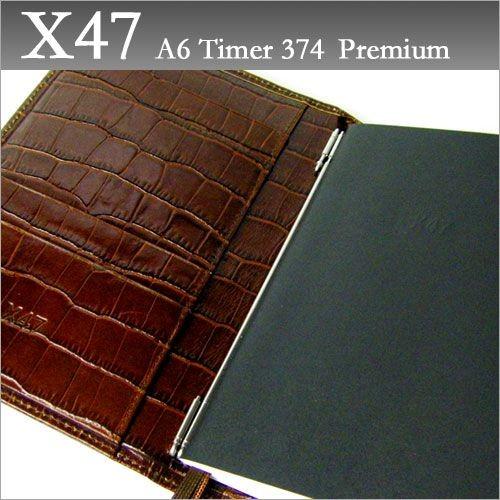 全国配送可 X47 ドイツ製 システム手帳 A6 タイマープレミアム