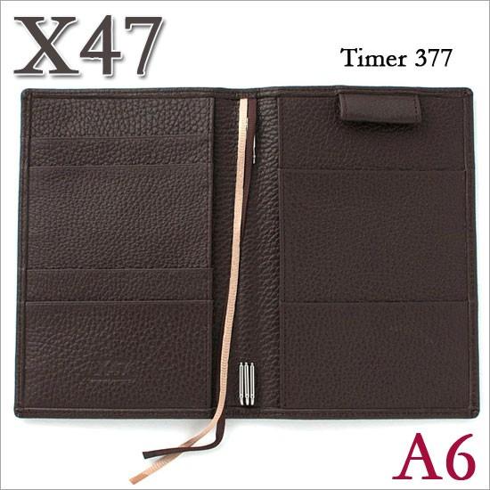 大特価放出！ X47 ドイツ製 システム手帳 A6 タイマー シュリンク