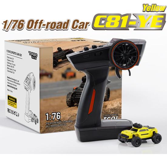 TURBO RACING ターボレーシング C81 イエロー オフロードカー バギー
