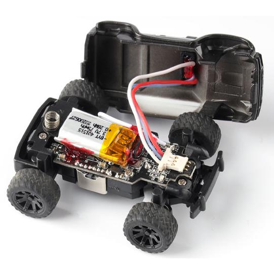 TURBO RACING ターボレーシング C81 イエロー オフロードカー バギー ラジコン ミニカーRC 1/76の画像