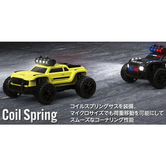 TURBO RACING ターボレーシング C81 イエロー オフロードカー バギー ラジコン ミニカーRC 1/76の画像