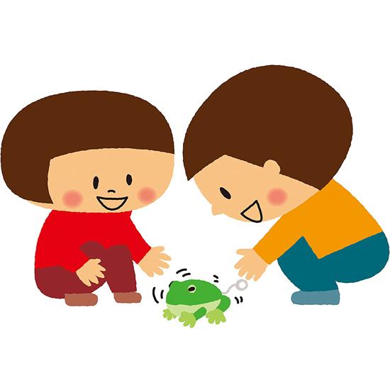 イワヤ  エココエカエル ベルツノガエル 動くぬいぐるみ ゼンマイ おもちゃ | イワヤ | 02