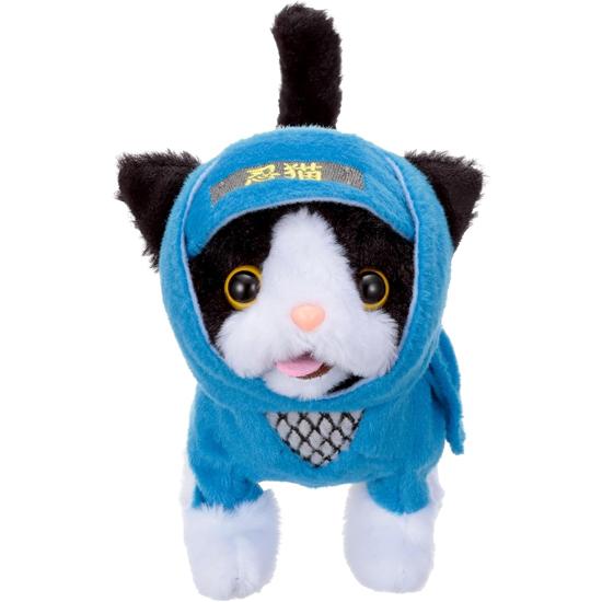 イワヤ SHINOBICAT シノビキャット 忍者 猫 ネコ 電動 ぬいぐるみ