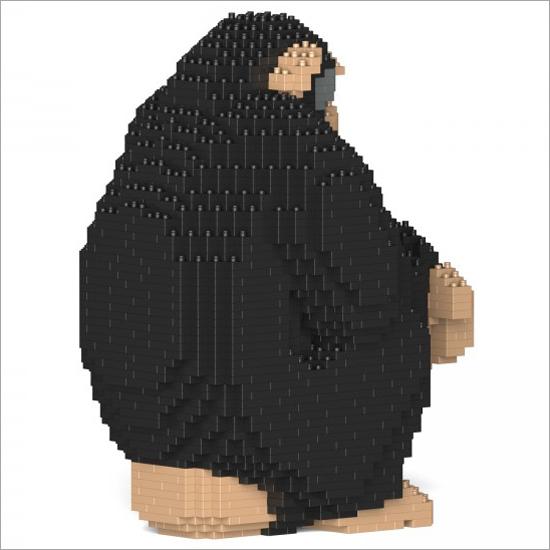 【無料ラッピングサービス有り】 JEKCA ジェッカブロック チンパンジー 01S Sculptor 立体パズル 組立パズルの画像