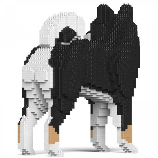 【無料ラッピングサービス有り】 JEKCA ジェッカブロック 柴犬 黒 02S-M01 Sculptor 立体パズル 組立パズルの画像