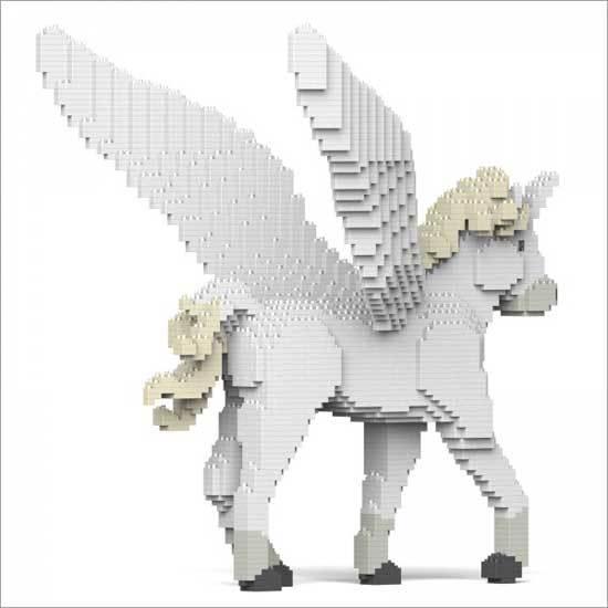【無料ラッピングサービス有り】 JEKCA ジェッカブロック ユニコーン 02S Sculptor 立体パズル 組立パズルの画像