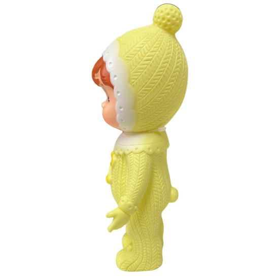 チャーミーちゃん ポンポン帽子 新レモン色 WD.LEM3 児玉産業 ソフビ