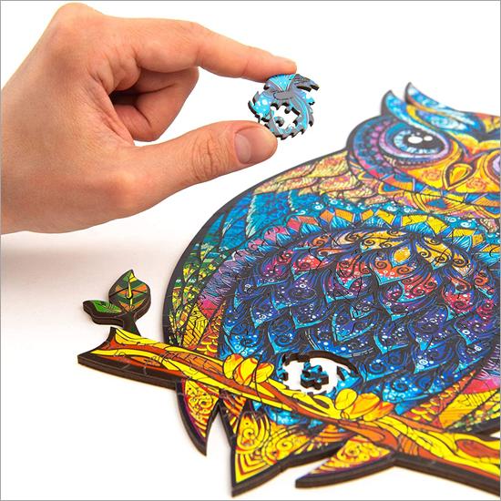 未開封　ユニドラゴン フクロウ 650ピース ジグソーパズル ロイヤルサイズ 未開封 ユニドラゴン フクロウ 650ピース ジグソーパズル