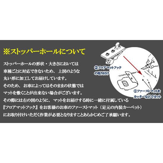日産 セレナ 運転席マット ゴムマット 平成28年8月〜 超ロングスライド C27｜soprano｜04