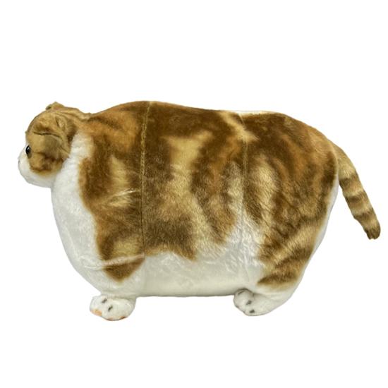 ふとっちぃZoo にゃんこ スコティッシュフォールド 猫のぬいぐるみ